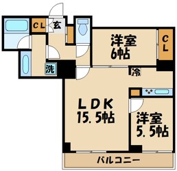 グランタワー調布国領ル・パサージュの物件間取画像